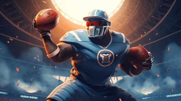 Bitcoin Blitz Il giocatore dei Tennessee Titans domina con una moneta mostruosa sul campo di calcio rosso