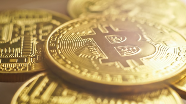 bitcoin dorati con vista macro