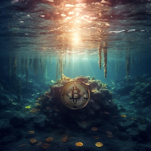 Bitcoin in fondo all'oceano