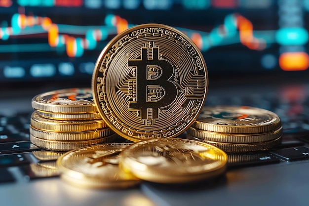 Bitcoin risparmio AI generato.