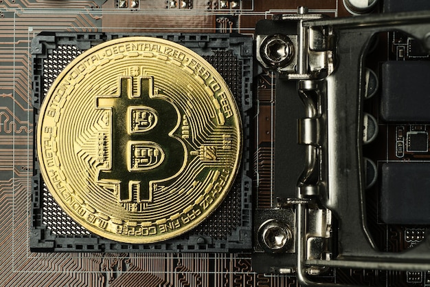 Bitcoin su socket del processore aperto