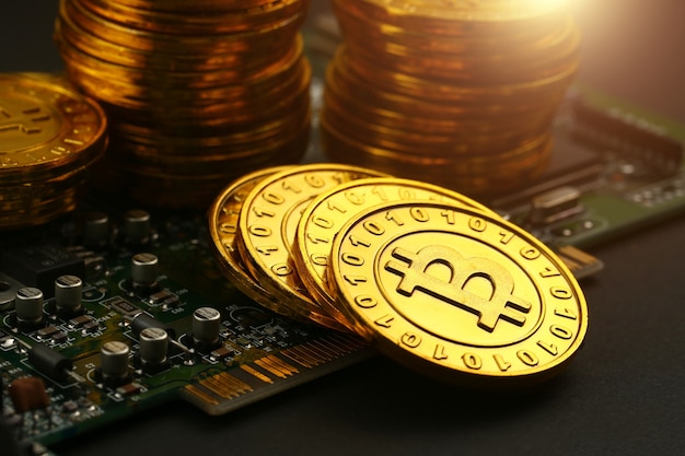 bitcoins sulla scheda di circuito