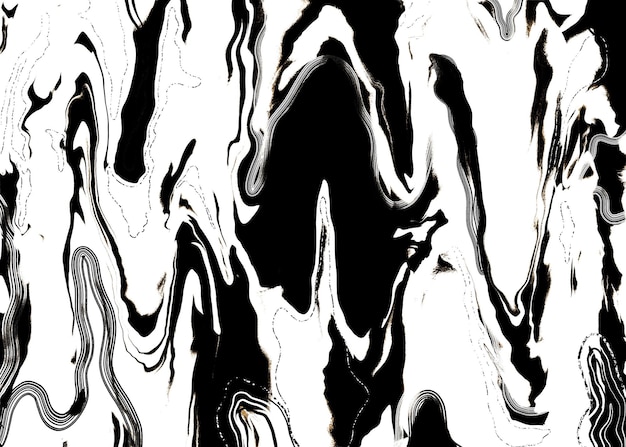 Black and white marble texture