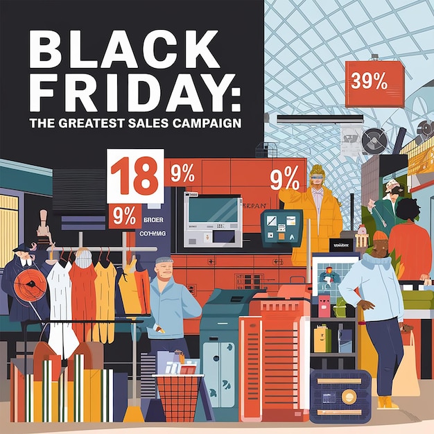 Black Friday la più grande campagna di vendite