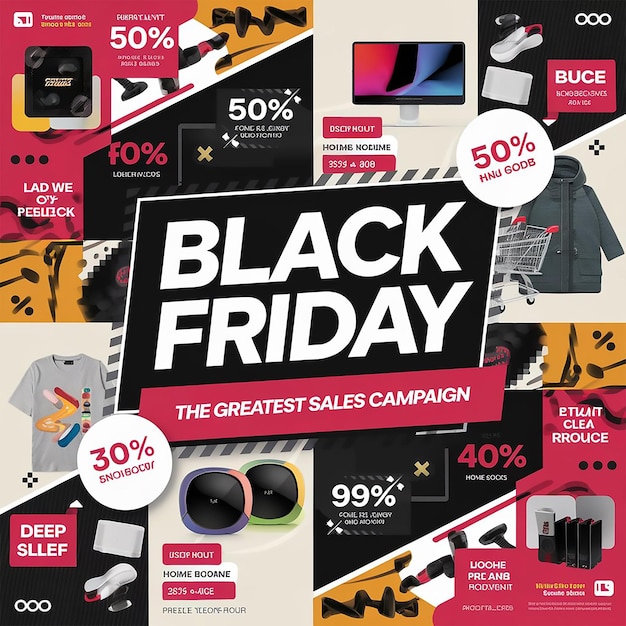 Black Friday la più grande campagna di vendite