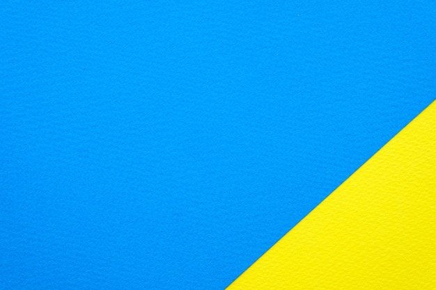 Blank blue and yellow paper texture background