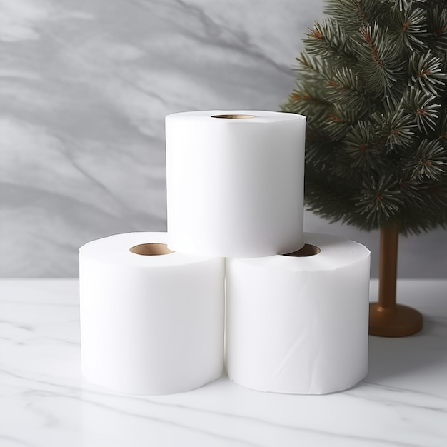 Blank Toilet Paper Rolls Mockup TP Mockup Stylized Photo Digital Download Visualizza il tuo prodotto