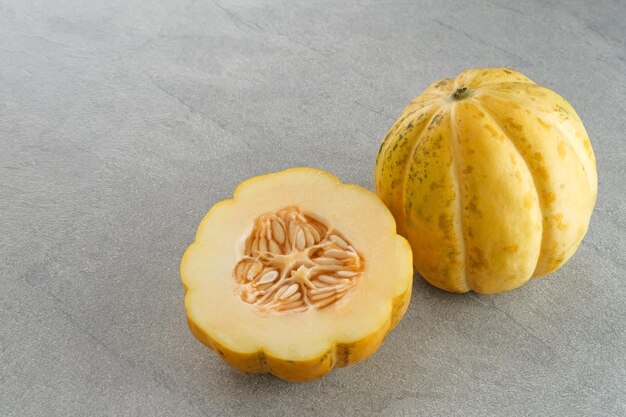 Blewah Cantalupo o Cucumis melo un tipo di melone in Indonesia spesso usato come bevanda rinfrescante