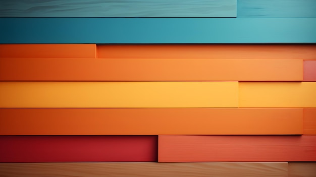 blocchi colorati in legno su uno sfondo colorato