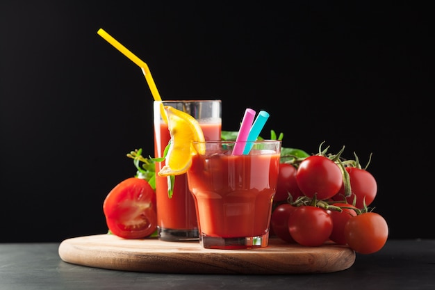 Bloody mary cocktail