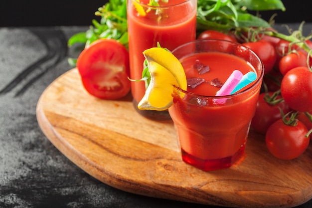 Bloody mary cocktail