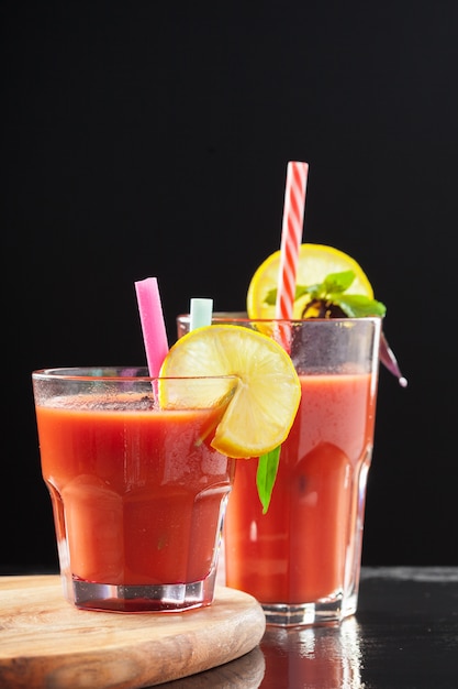 Bloody mary cocktail