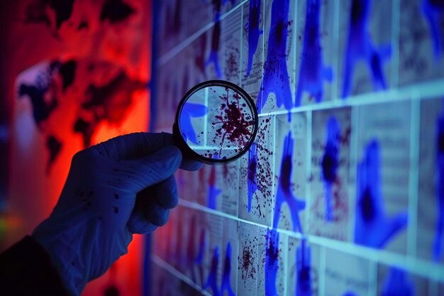 Bloody Whodunits analisi del sangue forense