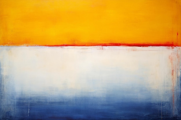 Blu Bianco Giallo Rosso di Mark Rothko Arte