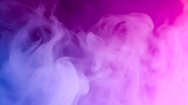 Blu e viola colore astratto sfondo di fumo