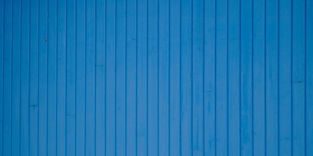 Blu grande tavolato muro recinzione struttura in legno facciata linea sfondo in legno