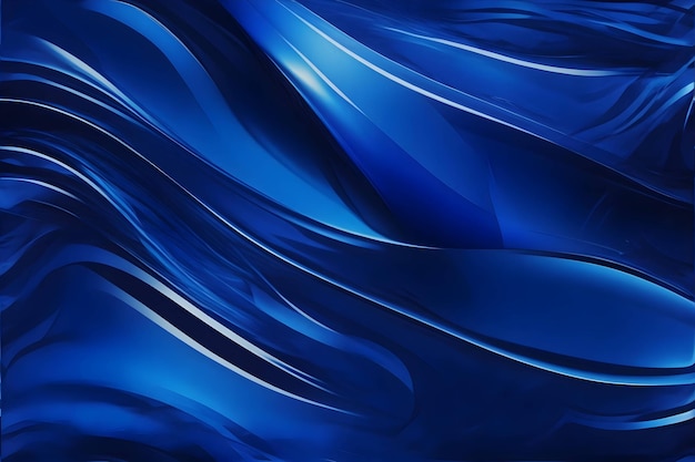 Blue Dynamic Wallpaper ai generati