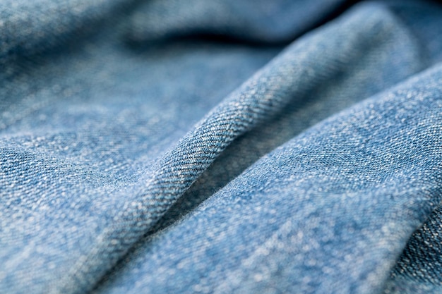 Blue jeans struttura di alta qualità in movimento onde struttura del tessuto