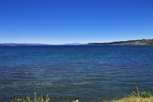 Blue Lake Taupo in Nuova Zelanda