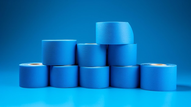 Blue Physio o Kinesiology Tape Roll su corrispondenza