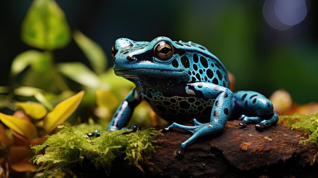 Blue Poison Dart Frog Suriname