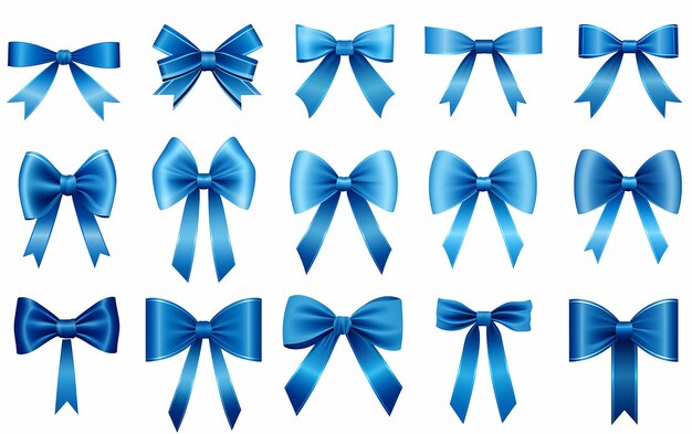 Blue Ribbons Collezione Banner in varie forme