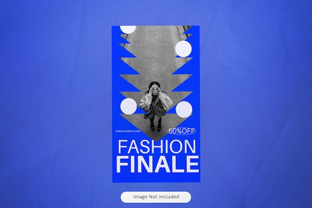 Blue Utilitarian Winter Fashion Storia sui social media