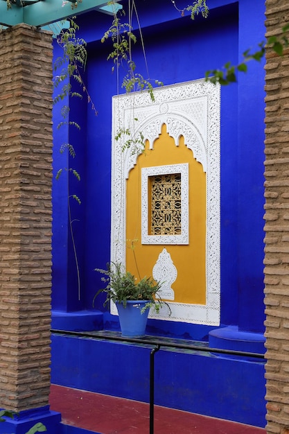 Blue Villa House nel Giardino Majorelle a Marrakech in Marocco