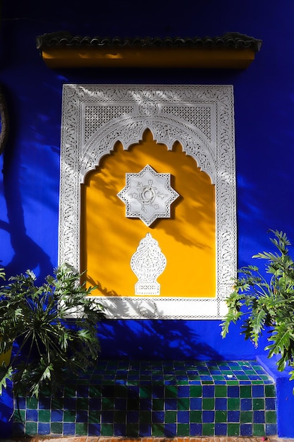Blue Villa House nel Giardino Majorelle a Marrakech in Marocco