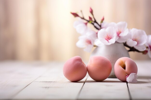 Blushing Peach Cute Wallpaper per un dolce calore