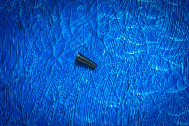 Bocchino per narghilè Parti di tabacco narghilè Narghilè Bocchino per narghilè su sfondo blu