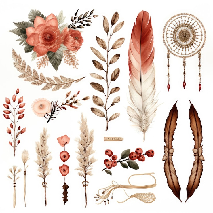 Foto boho wedding clip art