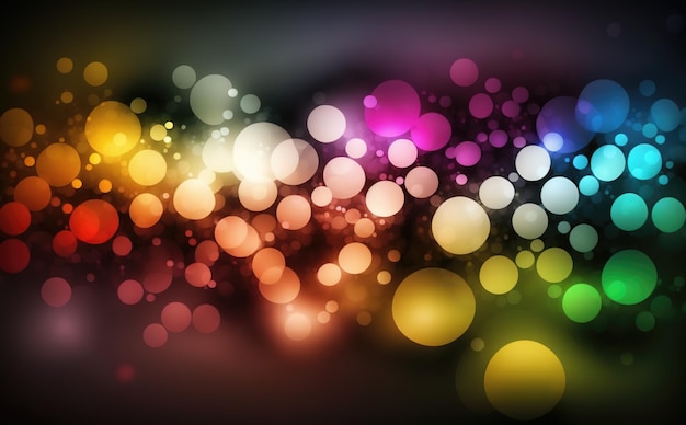 Bokeh arcobaleno