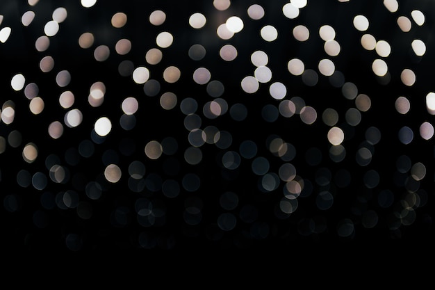 Bokeh astratto come sovrapposizione