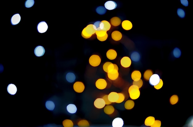 Bokeh astratto oro lucido