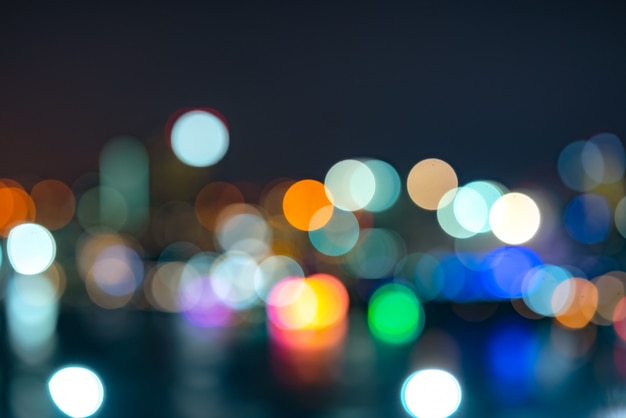 Bokeh astratto