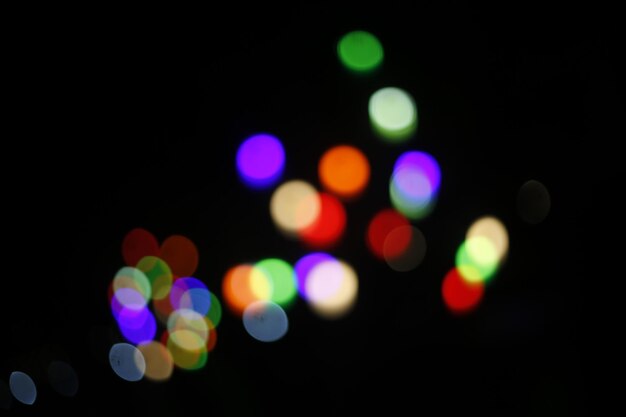 Bokeh chiaro colorato