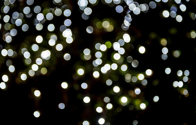 bokeh, decorazione di sfondo chiaro e astratto