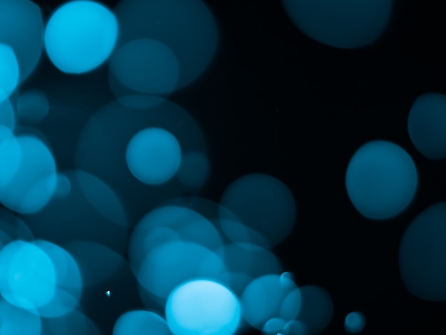 bokeh sfondo astratto con colore blu