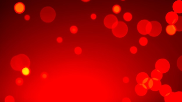 Bokeh sfondo rosso