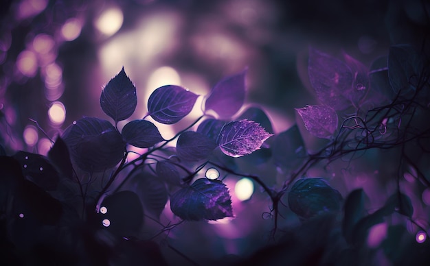 Bokeh viola