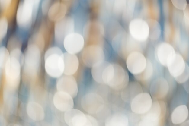 Bokeh vivido in stile morbido colore per lo sfondo della luce di Natale