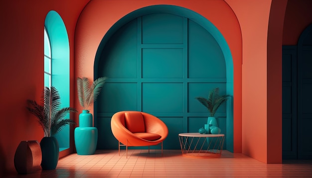 Bold Vibrant Un interior design contemporaneo dalle forme geometriche