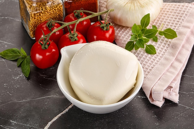 Bolla di bufalo mozzarella al formaggio italiano