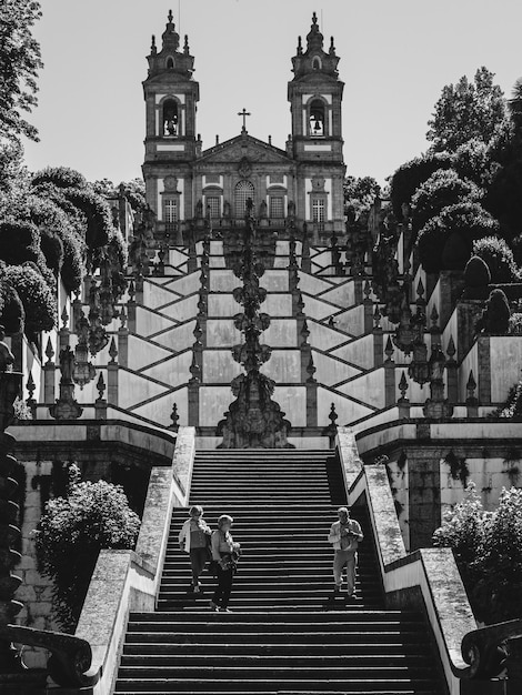 Bom Jesus do Monte a Braga, in Portogallo.