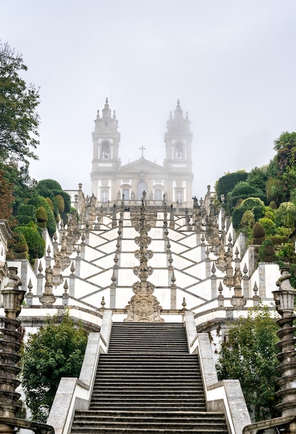 Bom Jesus do Monte un santuario a Tenoes vicino a Braga in Portogallo