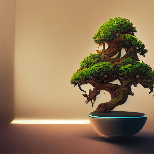 Bonsai albero generativo ai