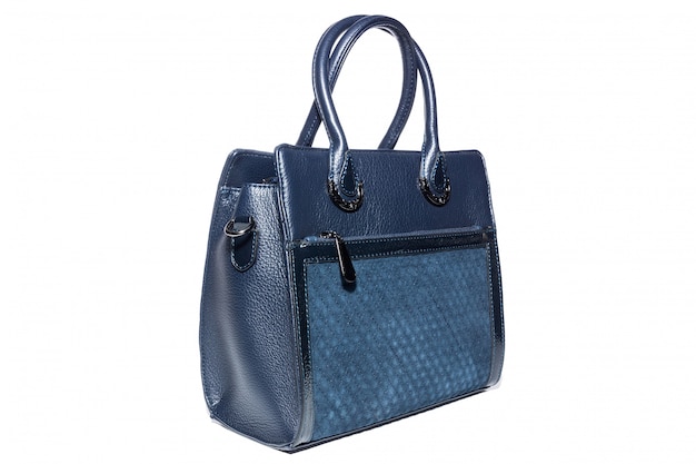 Borsa femminile in blu