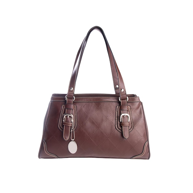 Borsa su sfondo bianco
