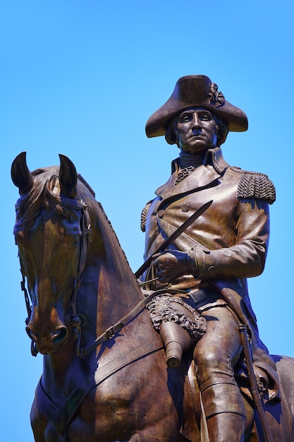 Boston Common George Washington monument